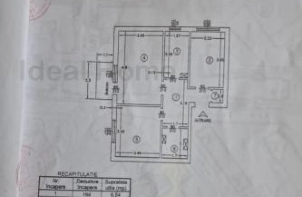 Apartament 3 camere Decomandat 75.000 Mircea Cel Batran