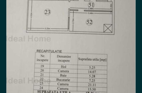 Apartament 3 Camere Cug