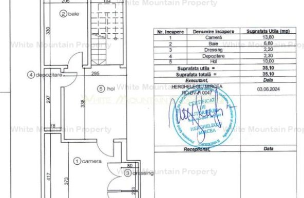 Penthouse 100 mp + 20 mp terasa cu priveliste | Tractorul | Brasov