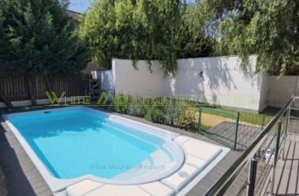 Vila moderna, nemobilata, cu piscina, 5 camere, inchiriere lunga durata, Padurea Baneasa