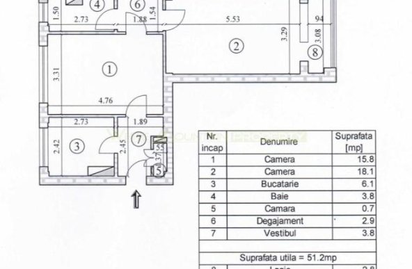 De vanzare 2 Camere | Tribunalul Brasov