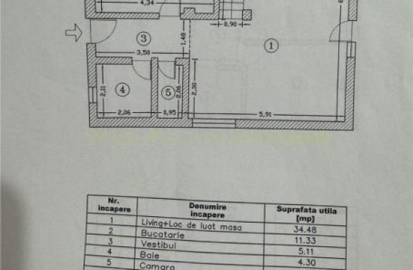 Casa 4 camere, inchiriere lunga durata, Otopeni