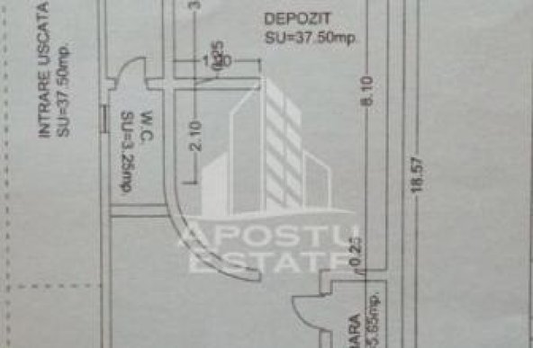 Spatiu birouri 80 mp, strada circulata, locuri parcare, zona Mehala