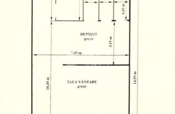 Spatiu comercial de inchiriat Lipovei