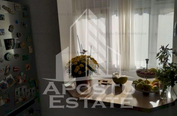 Apartament 3 camere, etaj intermediar, centrala proprie, zona Aradului