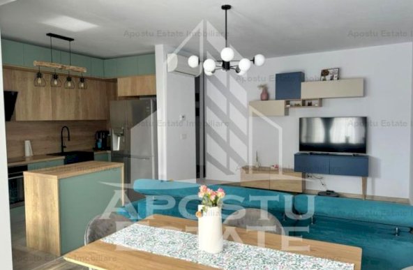 Apartament 2 camere, centrala proprie, bloc nou, etaj 1, zona Aradului