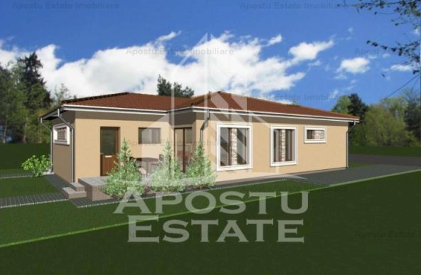 Duplex despartit cu zid dublu de caramida cu 3 camere in Urseni