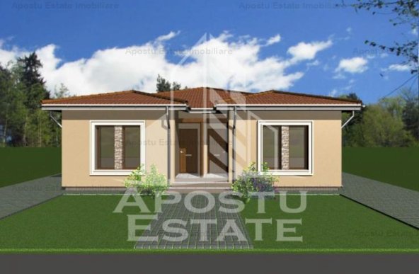 Duplex despartit cu zid dublu de caramida cu 3 camere in Urseni