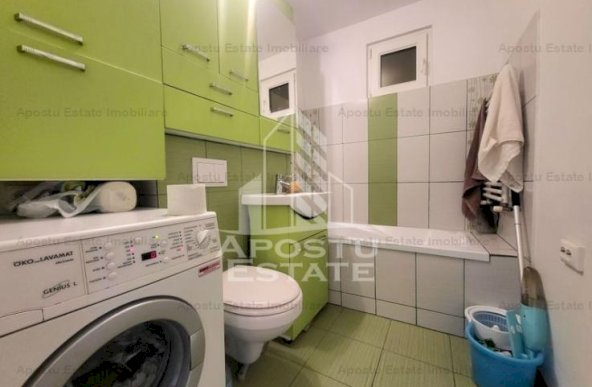 Apartament cu 2 camere, centrala proprie,  renovat, zona Aradului