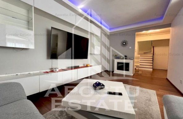 Apartament cu 5 camere pe doua nivele, zona Modern