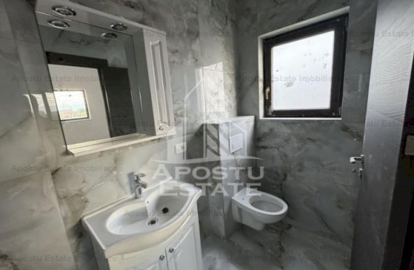 Duplex situat Central cu 4 camere si 3 bai in Mosnita Noua