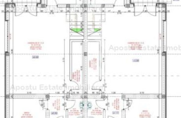 Duplex situat Central cu 4 camere si 3 bai in Mosnita Noua