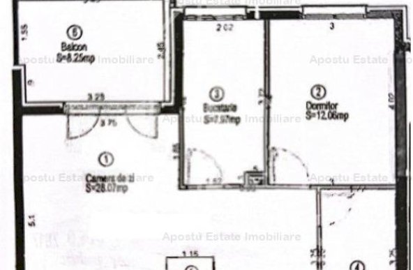 Apartament cu 2 camere decomandat zona Lipovei