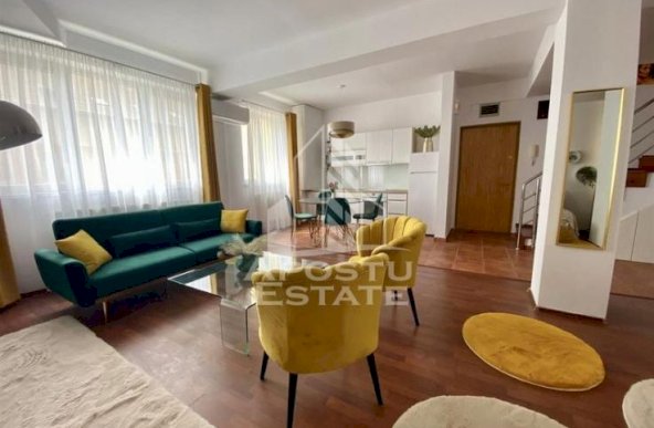 Penthouse pe 2 niveluri zona Odobescu