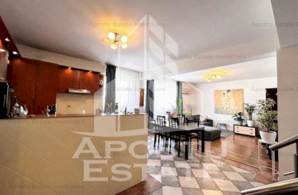 Penthouse pe 3 nivele spatios in zona Odobescu