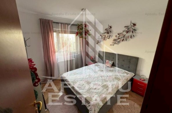 Apartament cu 3 camere, 2 balcoane, centrala proprie, zona Soarelui