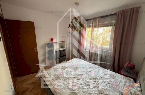 Apartament cu 3 camere, 2 balcoane, centrala proprie, zona Soarelui