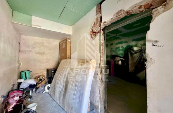 Apartament o camera, 31mp,curte comuna,zona Lunei