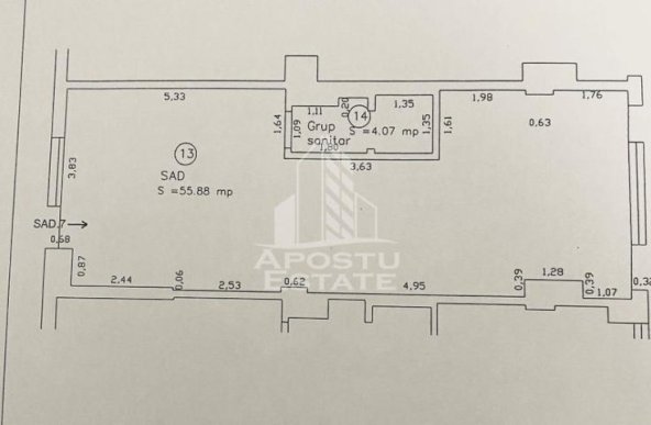 Spatiu comercial, 59 mp, The Ring Torontalului