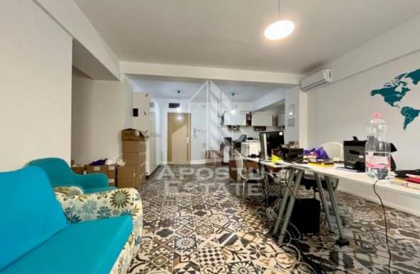 Apartament cu 2 camere, terasa 124mp, zona Torontalului