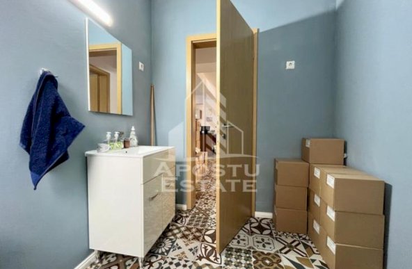 Apartament cu 2 camere, terasa 124mp, zona Torontalului