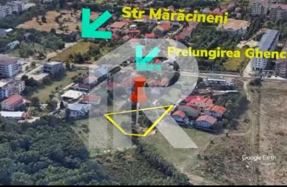 Teren Prelungirea Ghencea 2477 mp deschidere 83 metri zona M2