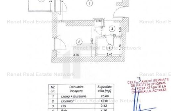 Apartament 2 camere | One Herastrau Plaza | Parcare