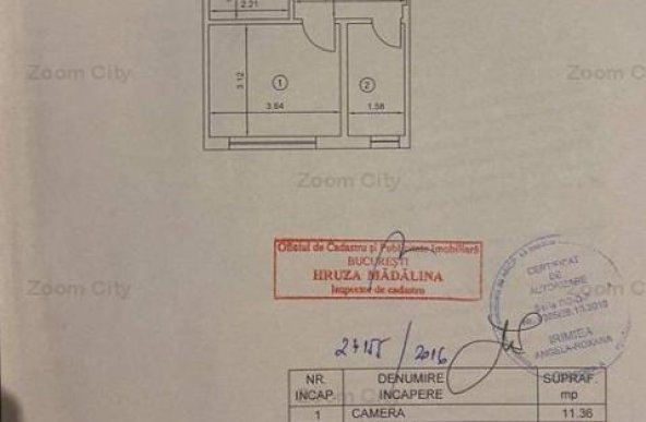 COMISION 0% - Garsoniera cocheta 2016 Bd. Uverturii - Metrou Lujerului