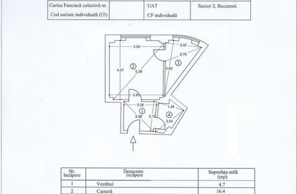 COMISION 0% - Garsoniera Ultracentral - str. Batistei 35