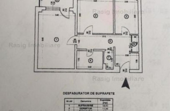 Vanzare apartament 2 camere Turda