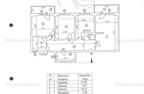 Vanzare apartament 3 camere Turda parc Regina Maria