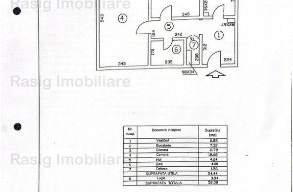 2 Camere zona Titulescu- Banu Manta