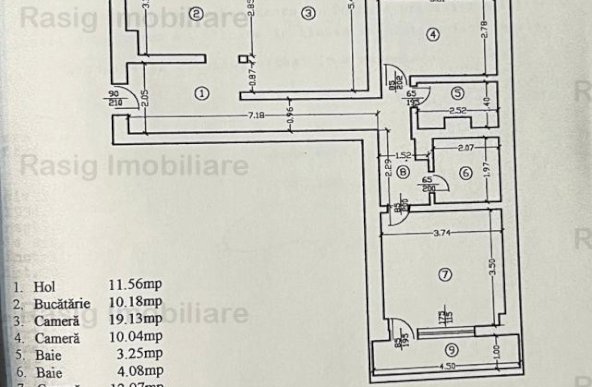 Apartament 3 camere Tineretului/Vacaresti