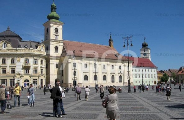 Apartament in regim hotelier gradina 150 mp in Centrul Istoric Sibiu