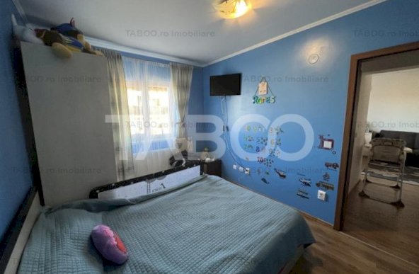 De vanzare apartament 3 camere 2 bai 2 balcoane Turnisor Sibiu