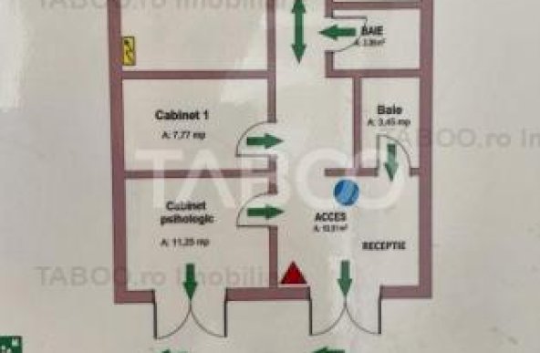 Spatiu de inchiriat pretabil cabinet medical - autorizat DSP