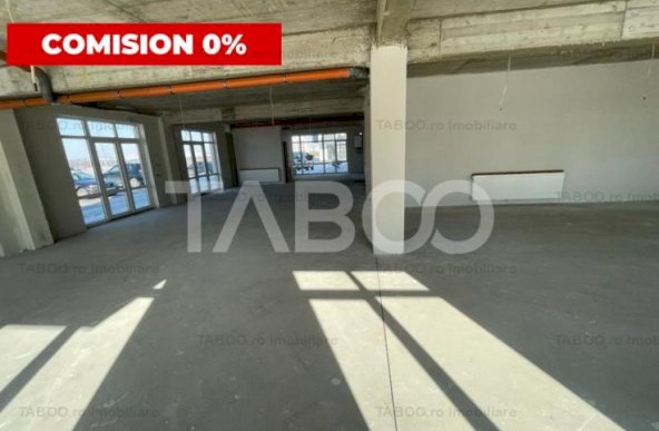 Spatiu comercial 174 mpu open space front stradal 40 mp Comision 0% 