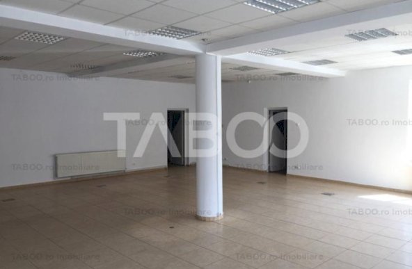 Spatiu comercial 190 mpu parter cu parcari in zona Centrala din Sibiu