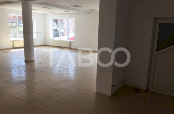 Spatiu comercial 190 mpu parter cu parcari in zona Centrala din Sibiu