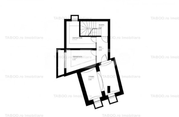 Casa individuala de vanzare cu terasa teren 320 mp zona Centrala Sibiu