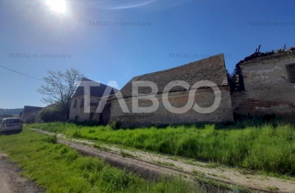 Teren de vanzare 4500 mp in centrul comunei Hamba judetul Sibiu