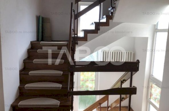 Casa regim D+P+1+M fara curte de vanzare Sibiu zona Trei Stejari