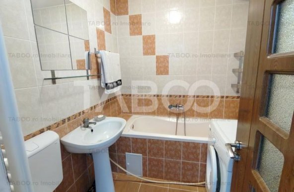 Apartament de vanzare decomandat 3 camere mobilate Valea Aurie Sibiu