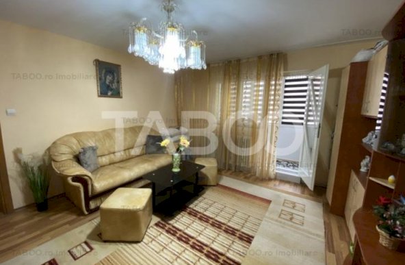 Apartament 3 camere 60mp utili mobilat utilat balcon Cetate Alba Iulia