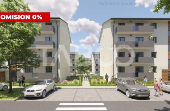 0% Comision Apartament 3 camere in SIBIU cu gradina privata si balcon