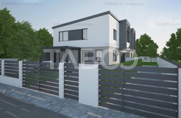 Casa tip duplex P+1E 4 camere 120 mpu terasa curte Cetate Alba Iulia