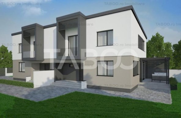 Casa tip duplex P+1E 4 camere 120 mpu balcon curte Cetate Alba Iulia