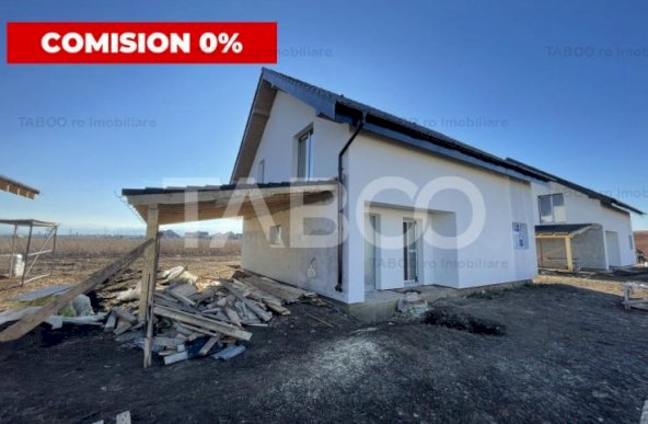 Casa individuala cu 5 camere 134 mpu terasa si carport Sura Mica Sibiu