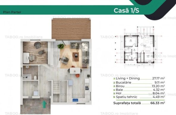 Casa individuala cu 5 camere 134 mpu terasa si carport Sura Mica Sibiu