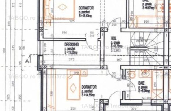 Casa tip duplex P+1E 4 camere 133mpu 2 balcoane curte Recea Alba Iulia